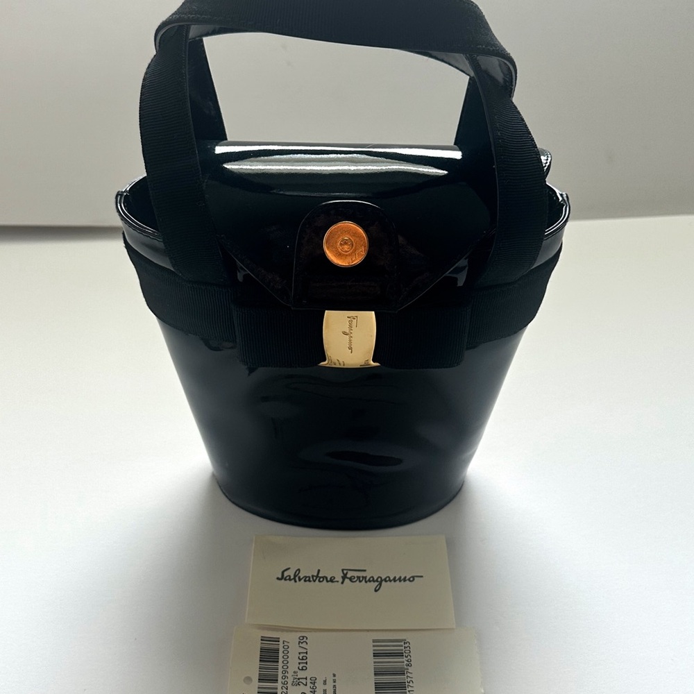 Salvatore Ferragamo Black Mini Bag